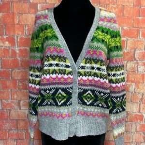 St. John’s Bay‎ Patterned Cardigan Sweater